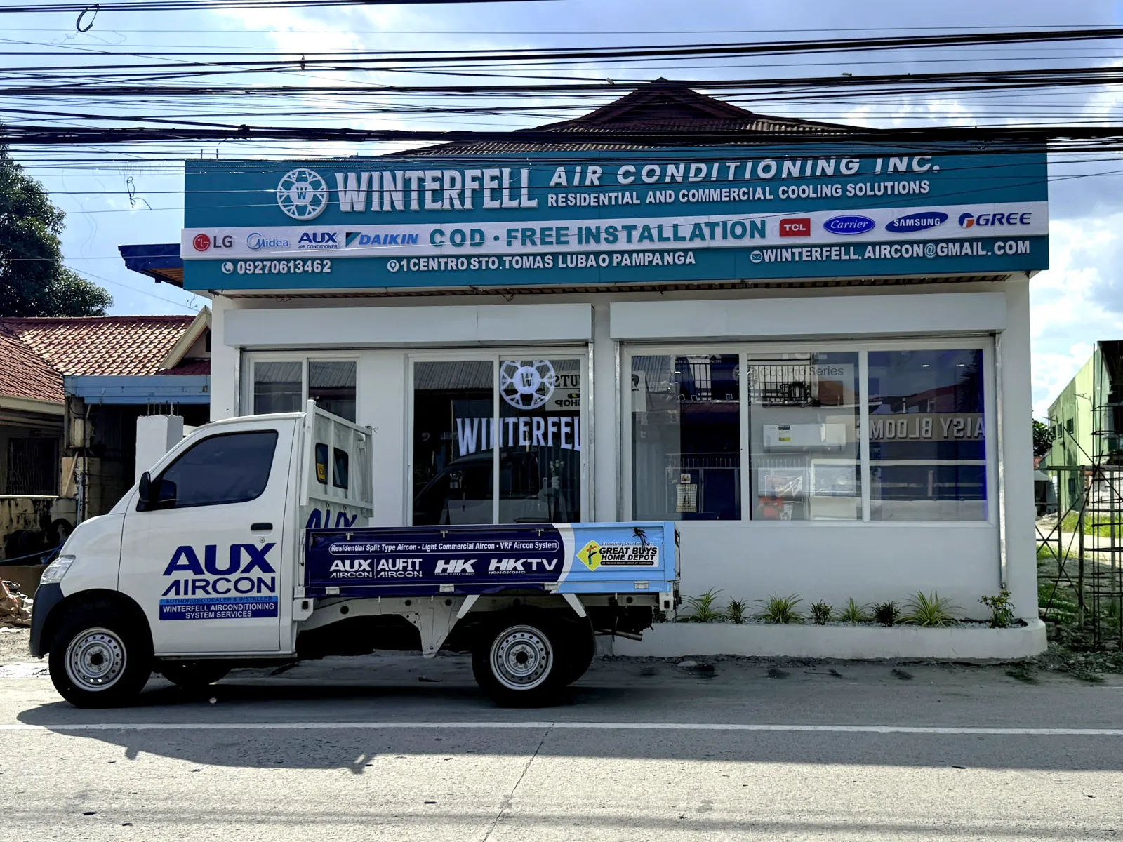 Winterfell main office and showroom, Lubao, Pampanga